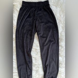 Victoria secret pink velour joggers